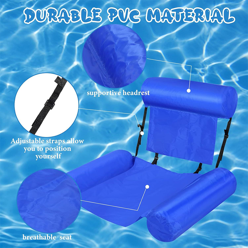 1PC Inflatable Floating Hammoc - Aquatic Water Sports recension och pris