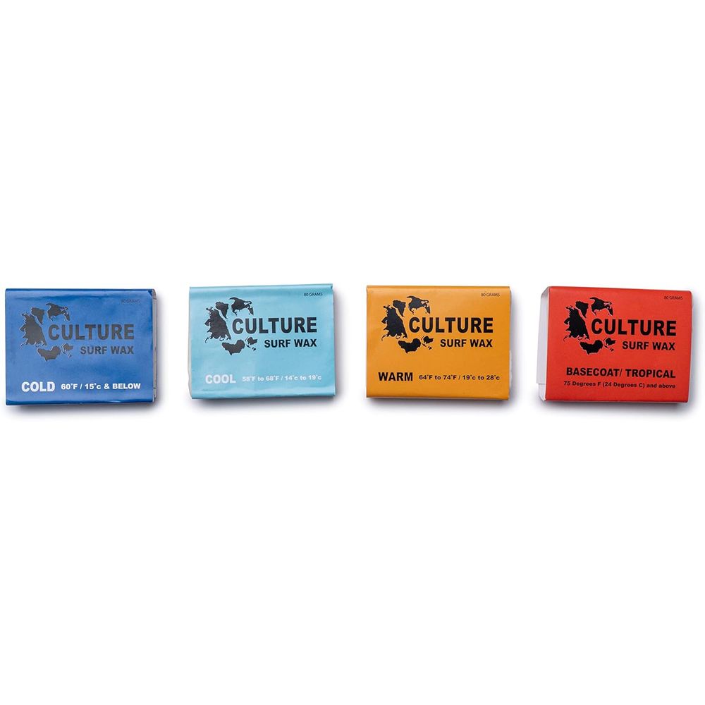 80g Surfboard Wax Bars - 6-Pac - Surfboard Wax Tropical recension och pris